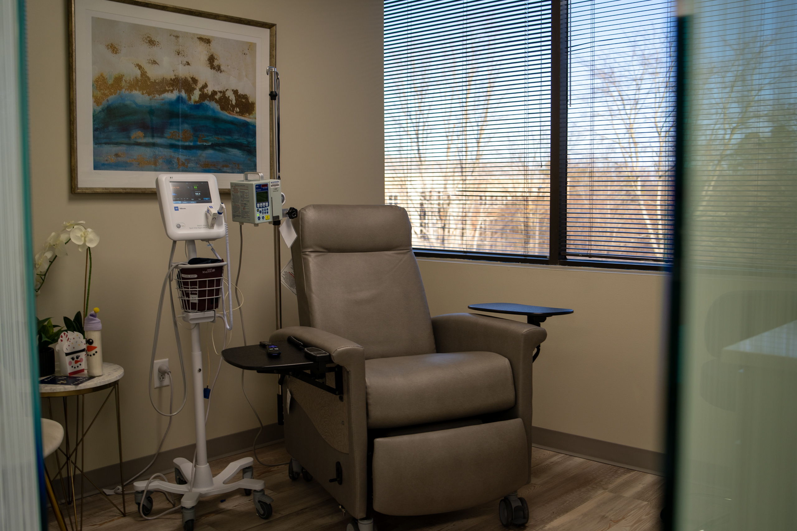 Infusion Suite with Television